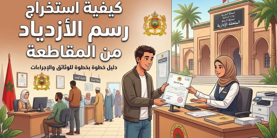 كيفية استخراج رسم الازدياد من المقاطعة 2026