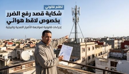 شكاية قصد رفع الضرر بخصوص لاقط هوائي pdf
