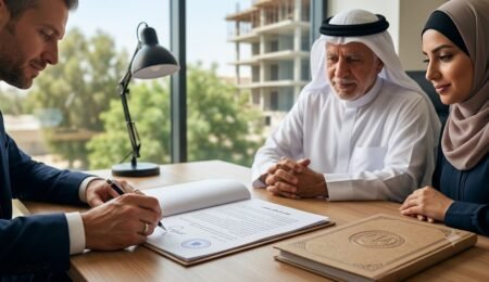 تنازل عن منفعة قطعة أرضية
