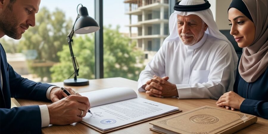 تنازل عن منفعة قطعة أرضية