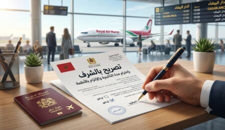 تصريح بالشرف باحترام مدة التأشيرة PDF جاهز للتحميل 2026 (نماذج متعددة)