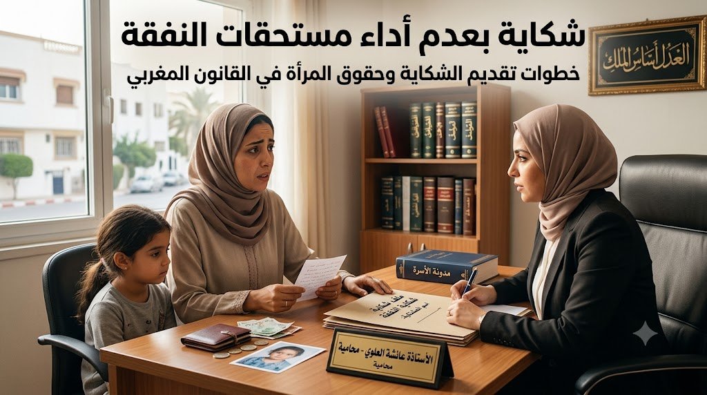شكاية بعدم أداء مستحقات النفقة pdf جاهز للتحميل 2026
