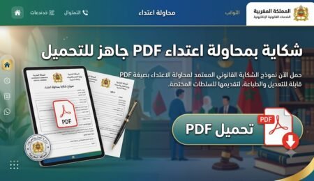 شكاية بمحاولة اعتداء pdf