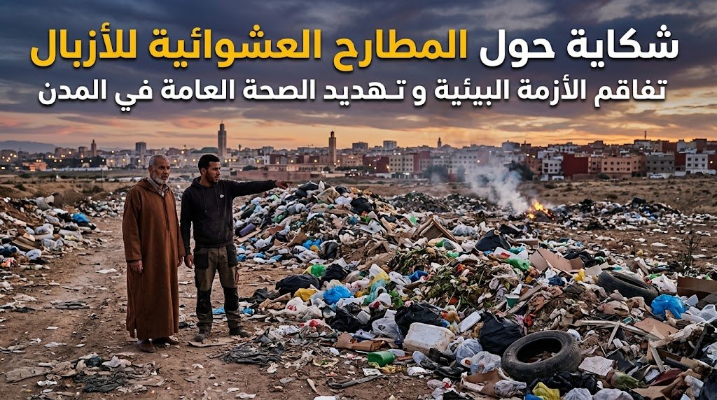 نموذج شكاية حول المطارح العشوائية للازبال