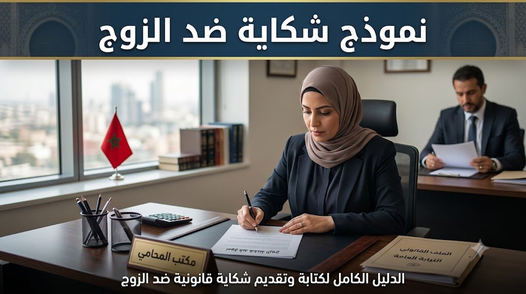 نموذج شكاية ضد الزوج بالسب والشتم وتشويه