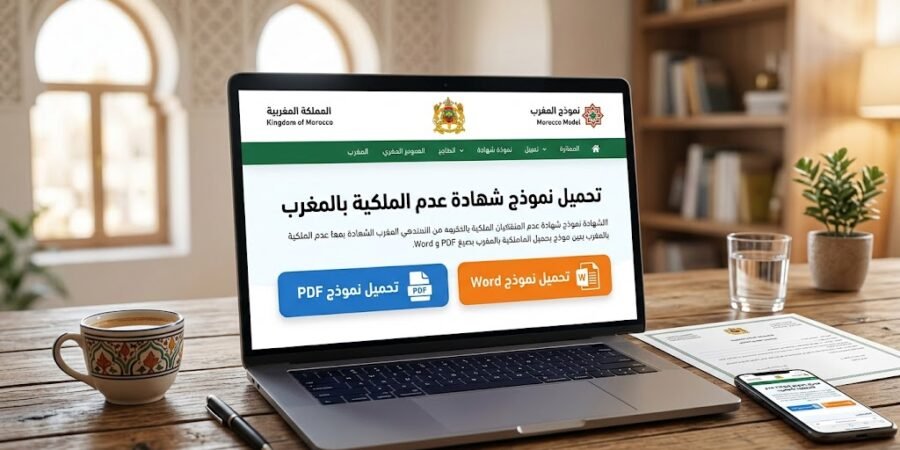 تحميل نموذج شهادة عدم الملكية بالمغرب