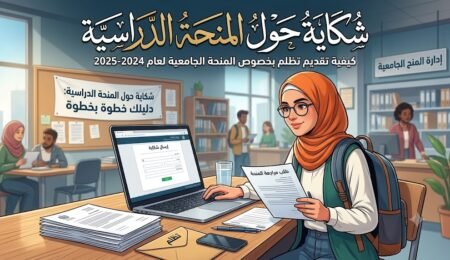 شكاية حول المنحة pdf جاهز للتحميل
