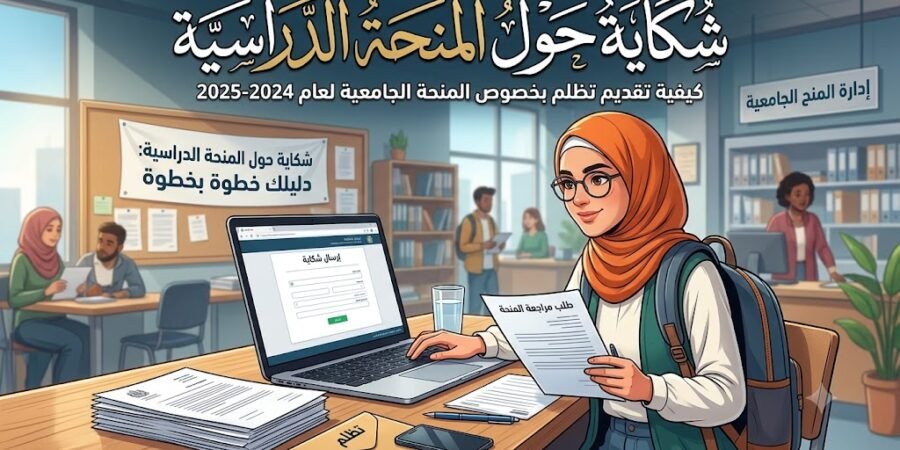 شكاية حول المنحة pdf جاهز للتحميل