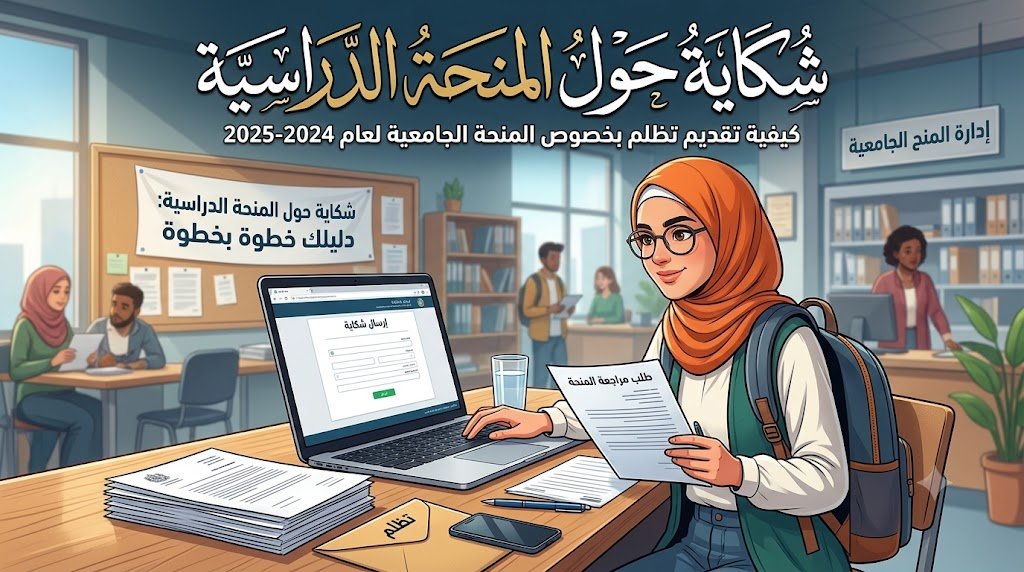 شكاية حول المنحة pdf جاهز للتحميل