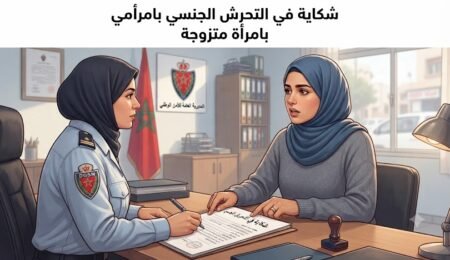 شكاية في شان التحرش الجنسي بامرأة