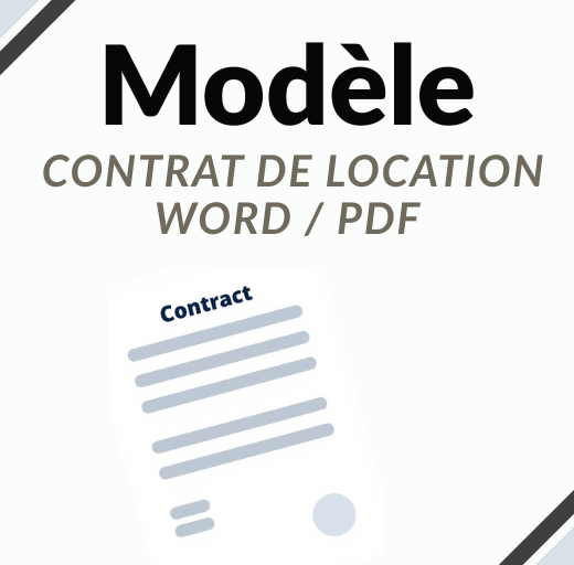 Modèle contrat de location Word France 2026