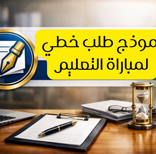 نموذج طلب خطي لمباراة التعليم PDF / word جاهز للتحميل 2026