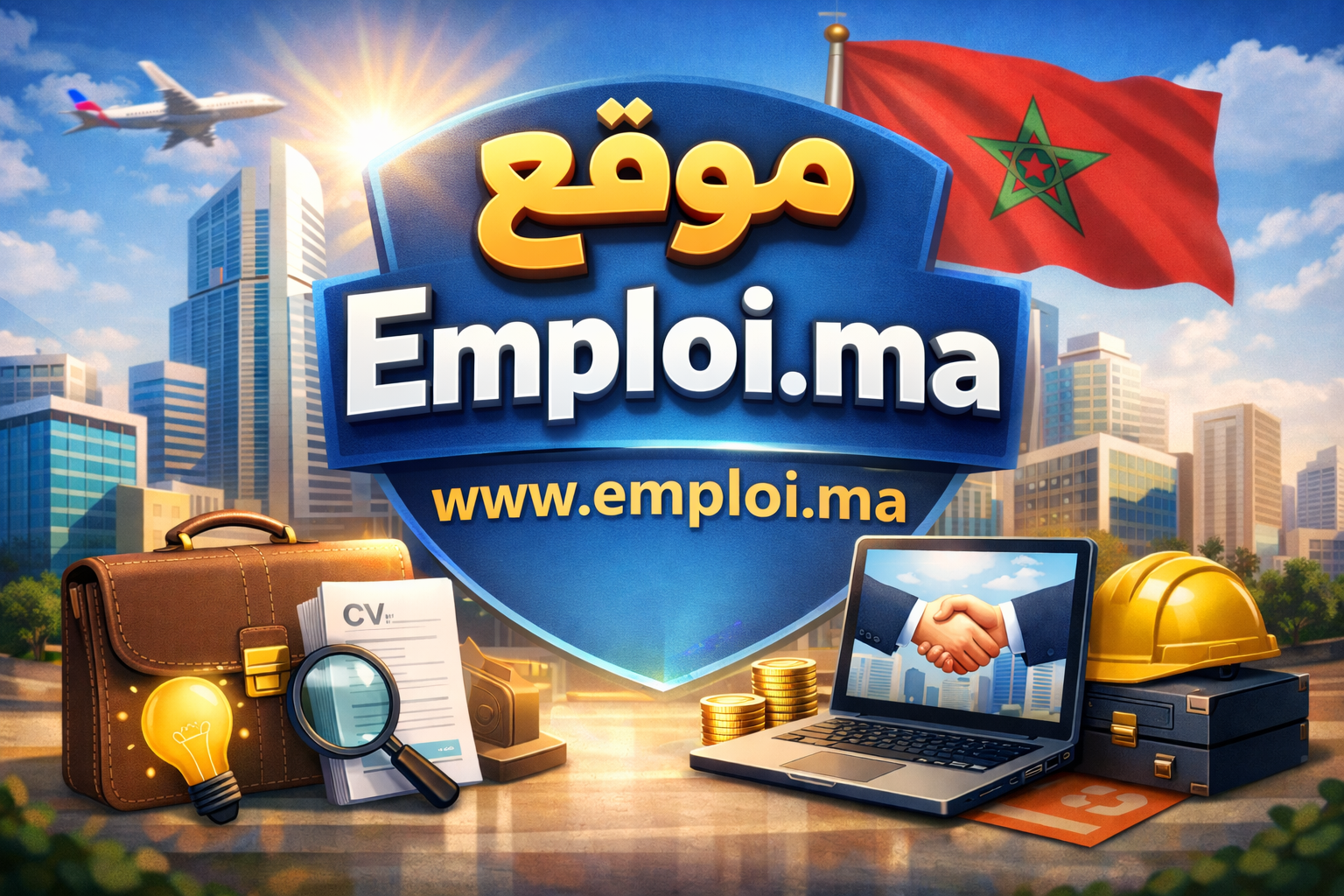 موقع Emploi.ma – فرص عمل متنوعة في جميع المدن