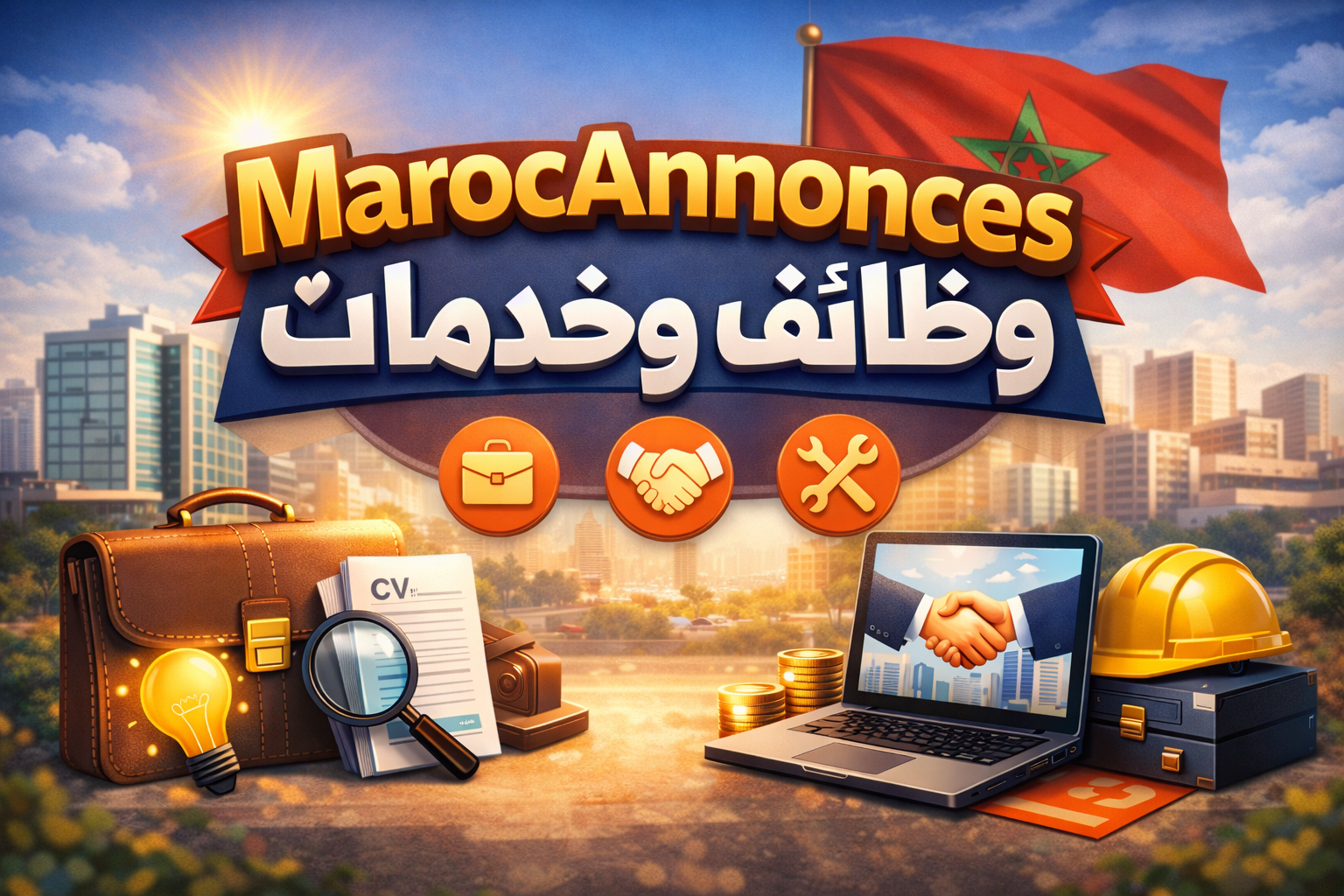 موقع MarocAnnonces – وظائف وخدمات