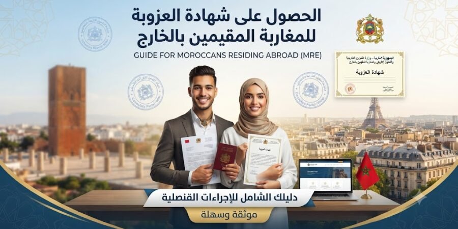 دليلك الحصول على شهادة العزوبة للمغاربة المقيمين بالخارج