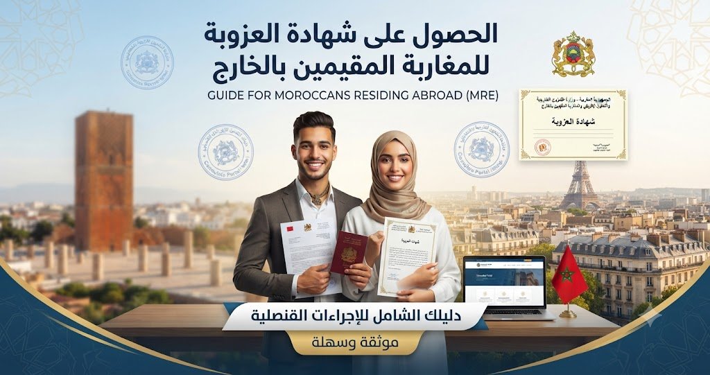 دليلك الحصول على شهادة العزوبة للمغاربة المقيمين بالخارج