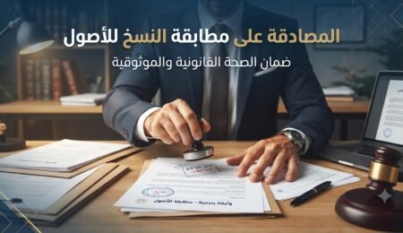 المصادقة على مطابقة النسخ للأصول: دليلك العملي لضمان قبول وثائقك إدارياً