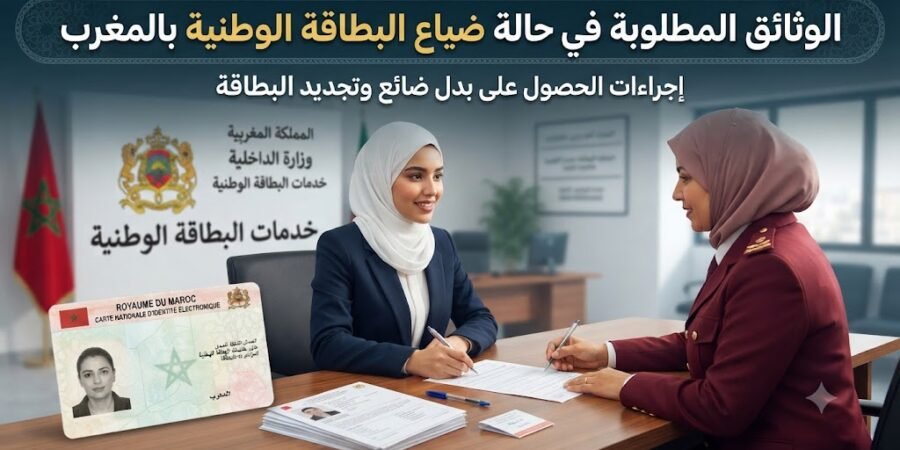 الوثائق المطلوبة في حالة ضياع البطاقة الوطنية بالمغرب