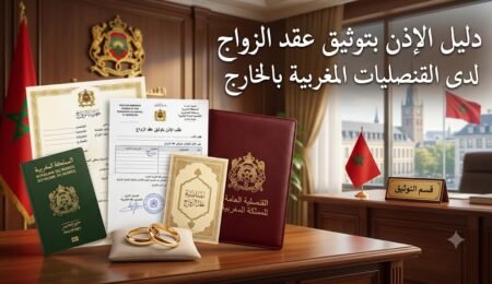 الإذن بتوثيق عقد الزواج لدى القنصليات