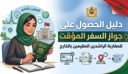 طريقة الحصول على جواز السفر المؤقت للمغاربة الراشدين المقيمين بالخارج