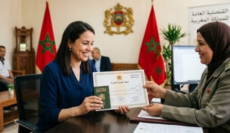 الحصول على شهادة الجنسية للمغاربة المقيمين بالخارج