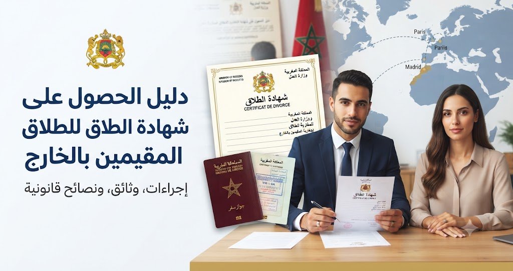 دليل الحصول على شهادة الطلاق للمغاربة المقيمين بالخارج دليل الحصول على شهادة الطلاق للمغاربة المقيمين بالخارج
