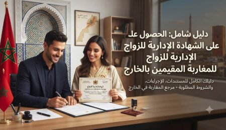 طريقة الحصول على الشهادة الإدارية للزواج للمغاربة المقيمين بالخارج