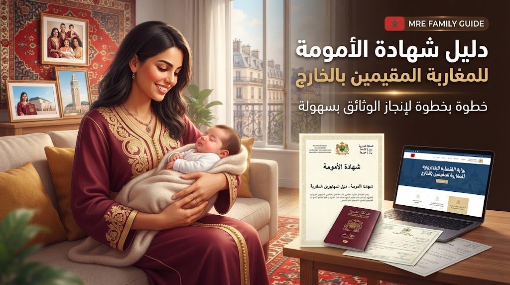 دليل شهادة الأمومة للمغاربة المقيمين بالخارج