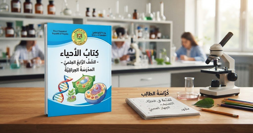 تحميل كتاب الأحياء للصف الرابع العلمي - المنهج العراقي