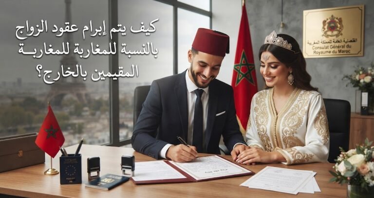 كيف يتم إبرام عقود الزواج بالنسبة للمغاربة المقيمين بالخارج