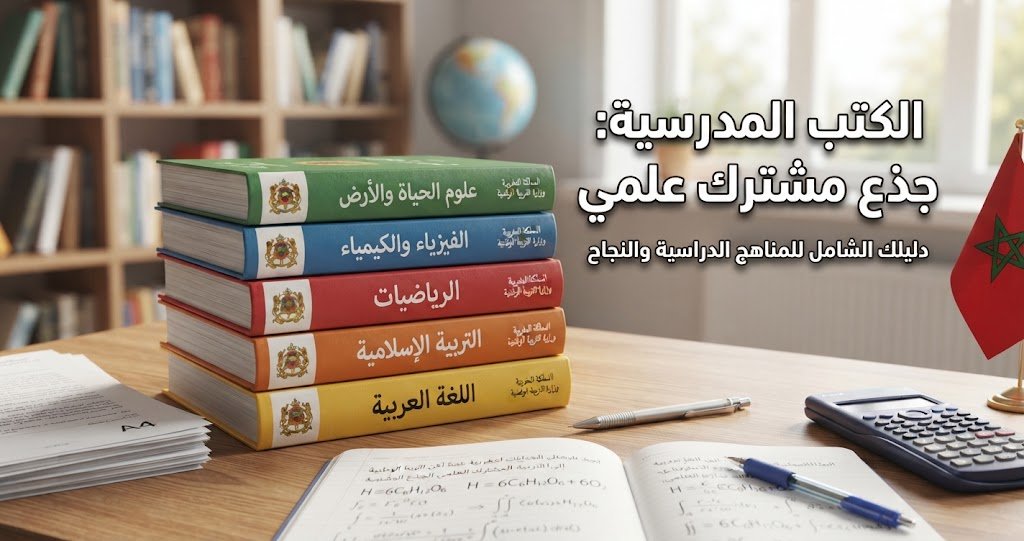 القائمة الرسمية للكتب المدرسية جذع مشترك علمي